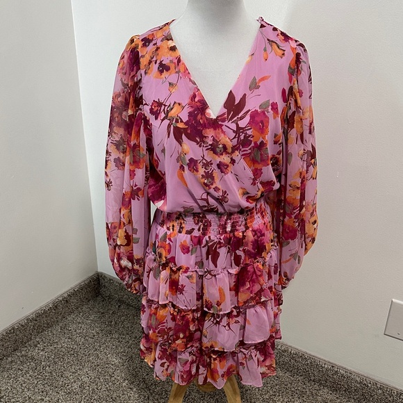 🐝 NWT Sam and Jess Ruffle Skirt Dress - Picture 1 of 5